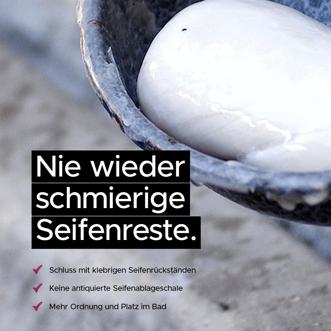 Nie wieder Seifenreste | turn – der innovative Duschkugel Spender