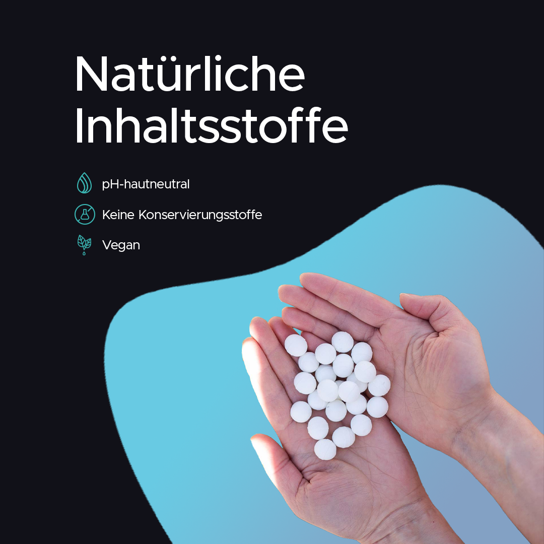 Natürliche Inhaltsstoffe | turn – der innovative Duschkugel Spender